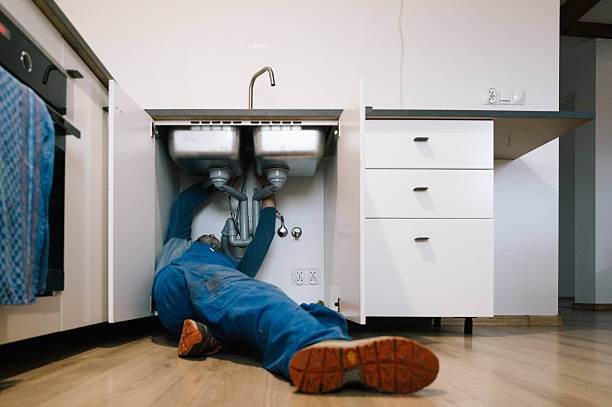 Professional Leak Detection technician working in Sheboygan Falls, WI